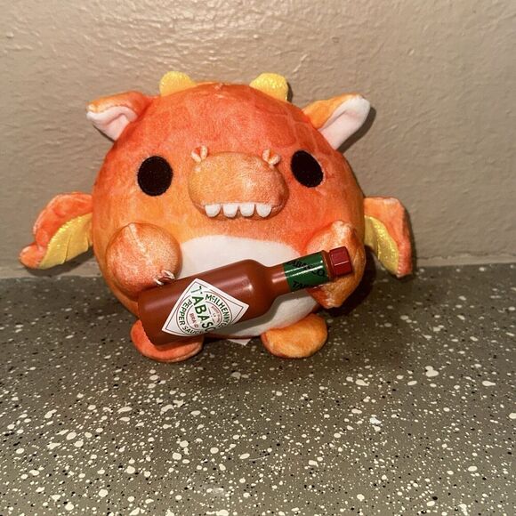 Zuru Snackles Felix Tabasco Dragon 5" Mini Brands Stuffed‎ Plush - Picture 1 of 4